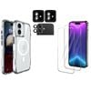 Icoverlover For Iphone 16 Case Compatible With Magsafe + 2x Screen + 2x Camera Protectors