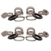 4x Wheel Bearing Kits W/ Seals For Selected Kara Kar Double Axle Horse Float | Lm67048/10 Lm12749/10 - Bearing Kit | Bearing Kit