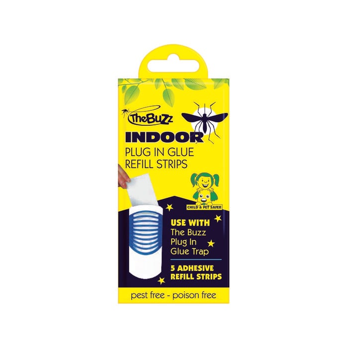 The Buzz Indoor Plug In Refill Strips - 5pk