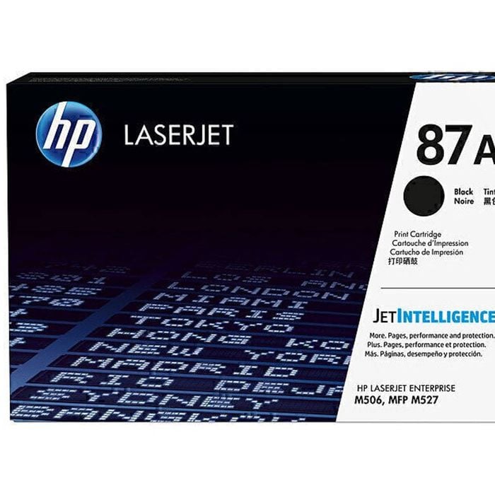 Hp #87a Black Toner Cf287a
