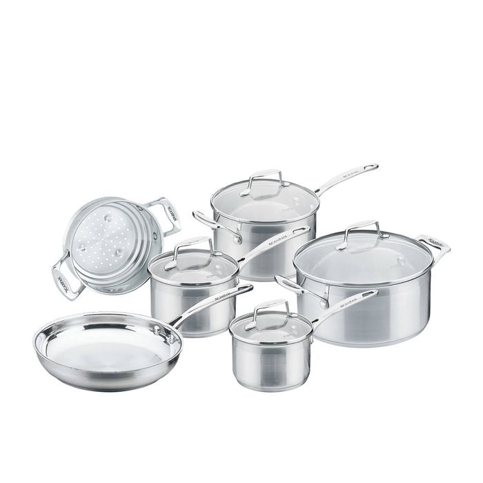 Scanpan Impact 6pc Stainless Steel Cookware Set