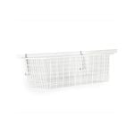 StorEase White Mini Rail Full Front Basket 