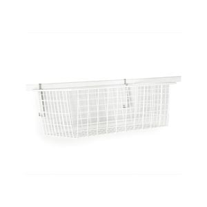 StorEase White Mini Rail Full Front Basket 