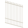 ProtectorAl 0350-1200W x 1500H Surfmist Spear Top Pool Fence Panel Raked Up to 15º