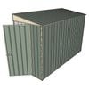 Build-A-Shed 1.2 x 3.0 x 2.0m Tunnel Shed Tunnel Hinged Door No Side Doors - Green