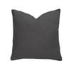 Bambury Linen Square Cushion - Charcoal