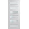 Hume 2040 x 820 x 40mm Entrance Door Nexus Duracote NEX36 - Translucent