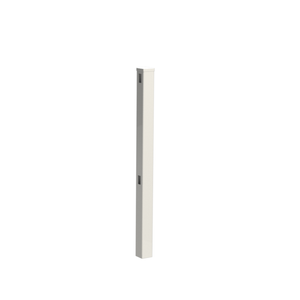 RapidFence 1900 x 127mm White Picket PVC In Line Post