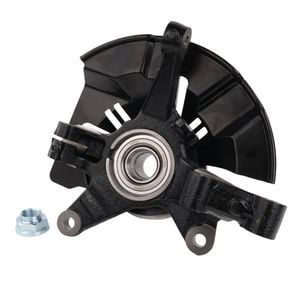 Left Front Wheel Bearing, Hub + Knuckle For Mazda Cx-7 Er, Mazda Cx-9 Tb