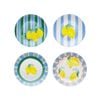 Porto Limone Set Of 4 Side Plates Assorted