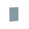 Kaboodle 400mm Danish Blue V-Groove Med Cabinet Door