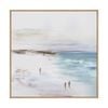 Artey | Summer Solitude II - Framed Canvas - Natural Frame - 64 x 64cm