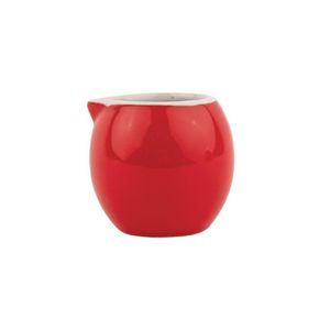 Olympia Cafe Milk Jug Stoneware Red 70ml 6 Pack