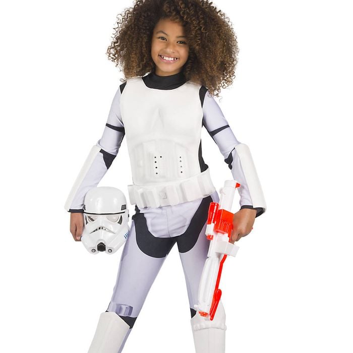 Star Wars Stormtrooper Jumpsuit Costume With Mask Child Halloween Black