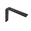 Carinya 125 x 100mm Black Heavy Duty Angle Bracket