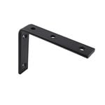 Carinya 125 x 100mm Black Heavy Duty Angle Bracket