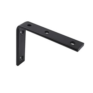 Carinya 125 x 100mm Black Heavy Duty Angle Bracket