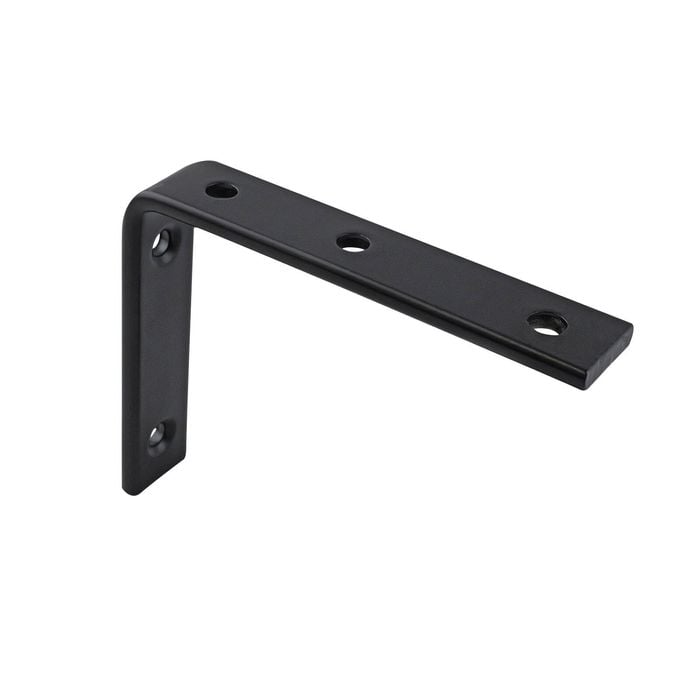 Carinya 125 x 100mm Black Heavy Duty Angle Bracket