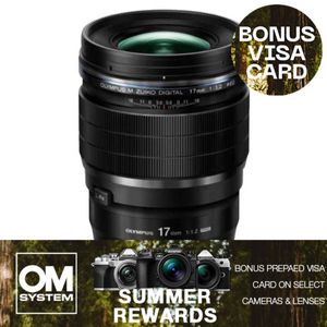 Olympus M.zuiko Digital Ed 17mm F/1.2 Pro Lens