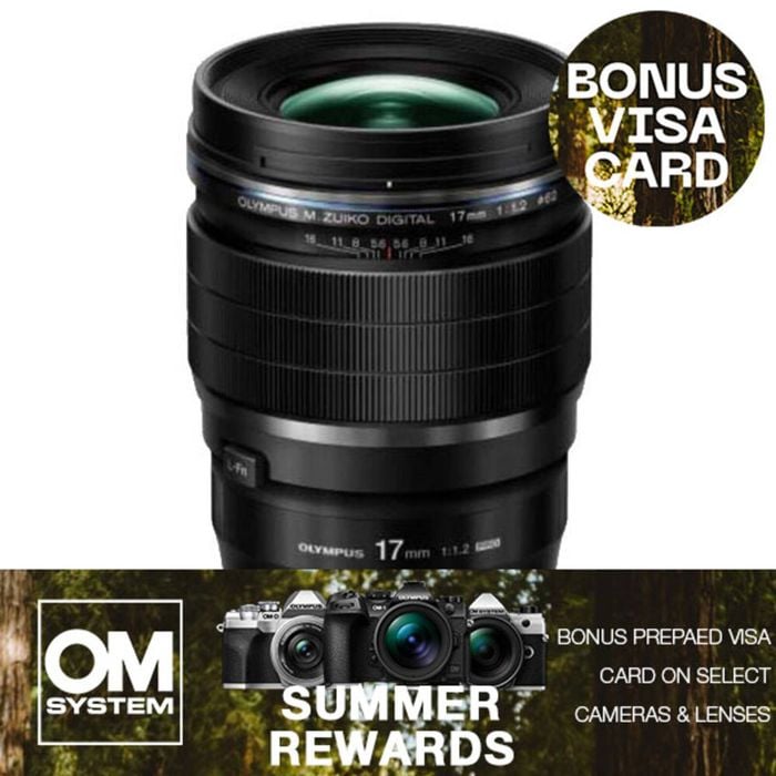 Olympus M.Zuiko Digital ED 17mm f/1.2 PRO Lens