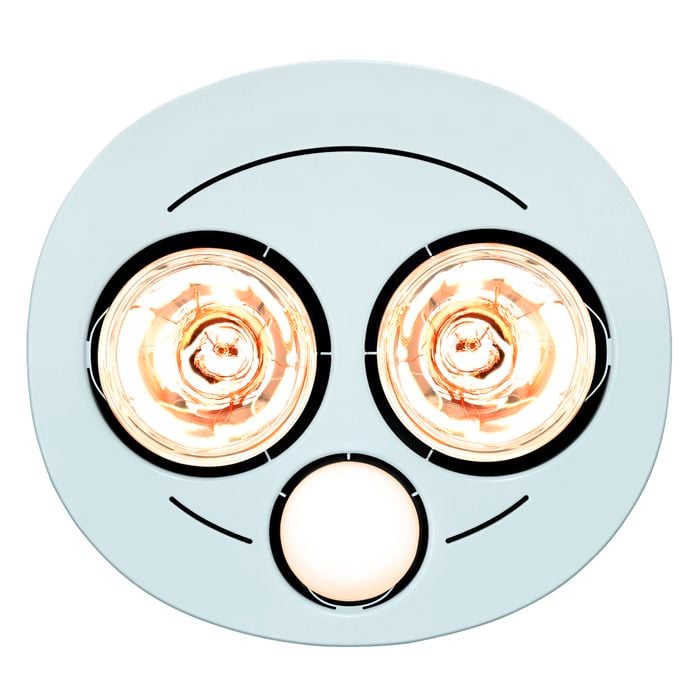 HPM 3 In 1 LED Light With Exhaust Fan And 2 Instant Heat lamps