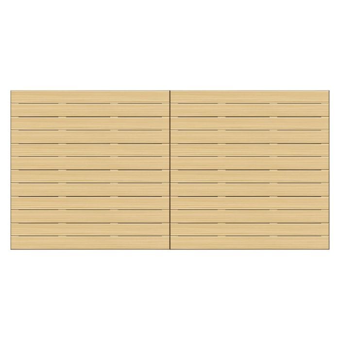 Good Times Decking 200 - 365mm High 1116 x 2232mm Pine 2 Module Kit