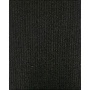 Ideal DIY Floors 2m Black Deco Ribbed Foambak Indoor Carpet