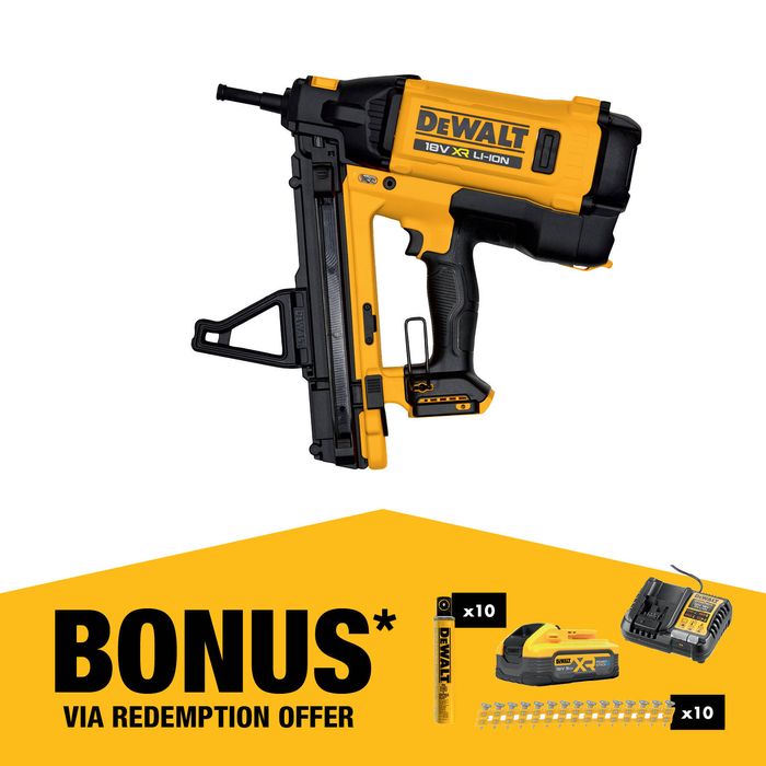 DeWALT C6 Trak-It 18V and Gas Nailer DGN845N-XJ - Bare Unit