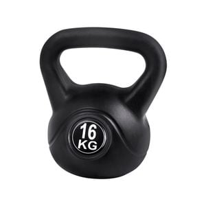 Everfit 16kg Kettlebell Black