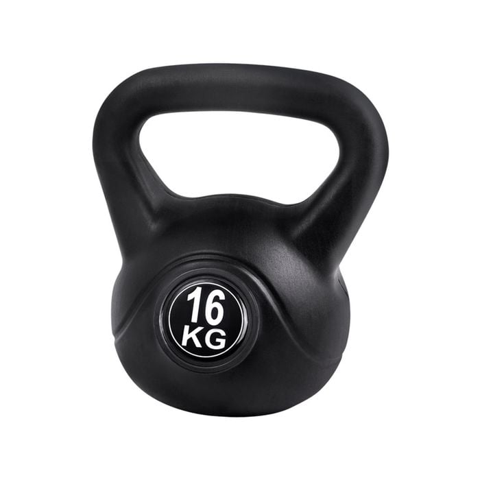 Everfit 16kg Kettlebell Black