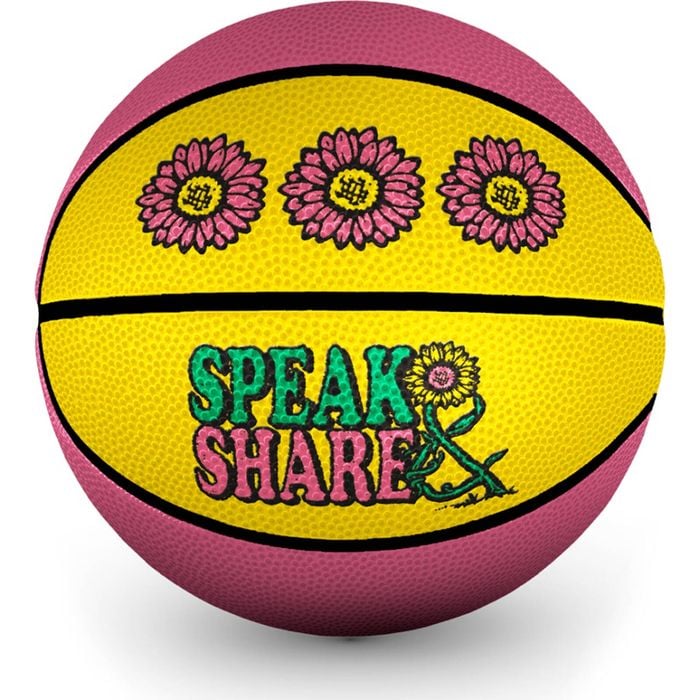 Victor Sports Basketball Speak Share Rubber Grip Ball Intermediate Size 6
