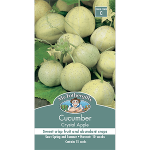 Mr Fothergill's Cucumber Crystal Apple Seeds