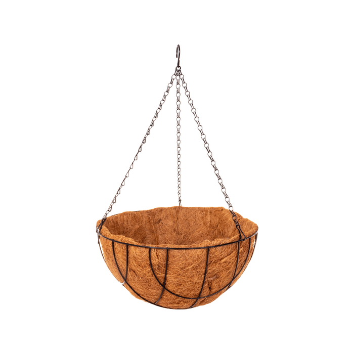 Lotus 35.5cm Hanging Basket With Liner