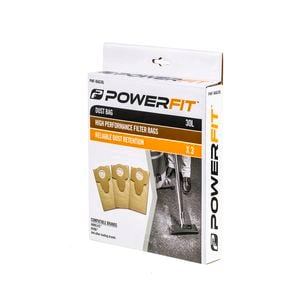 PowerFit 30L Dust Bag - 3 Pack