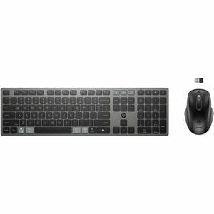 HP 725 Keyboard & Mouse - Wireless Bluetooth/RF Keyboard - Nightfall Black