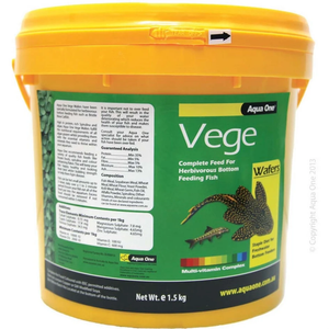 Aqua One Vege Wafer Food 1.5kg (26053)