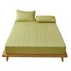 Anycozy Mattress Cover Green 120x200cm Pure Cotton Soft Quilted Bed Sheet Anti-bacterial Protector Cover