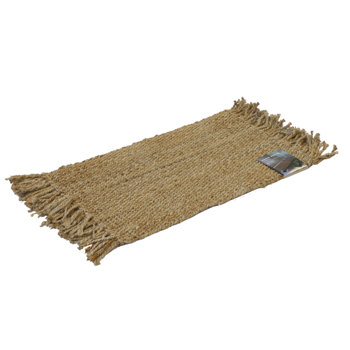 Axton 80 x 50cm Natural Indoor Jute Mat