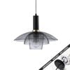 Snap Lighting Pabla Glass Downlight to Pendant Light Conversion Kit Black