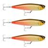 3x Rapala 13cm Precision Xtreme Pencil EXO Topwater Fishing Lures - Arapaima
