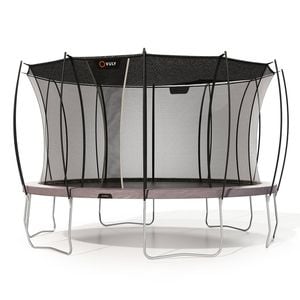 VULY Ultra 2 Extra Large 15ft Trampoline with Enclosure - Round Kids Trampolines Bundle With Shade Cover