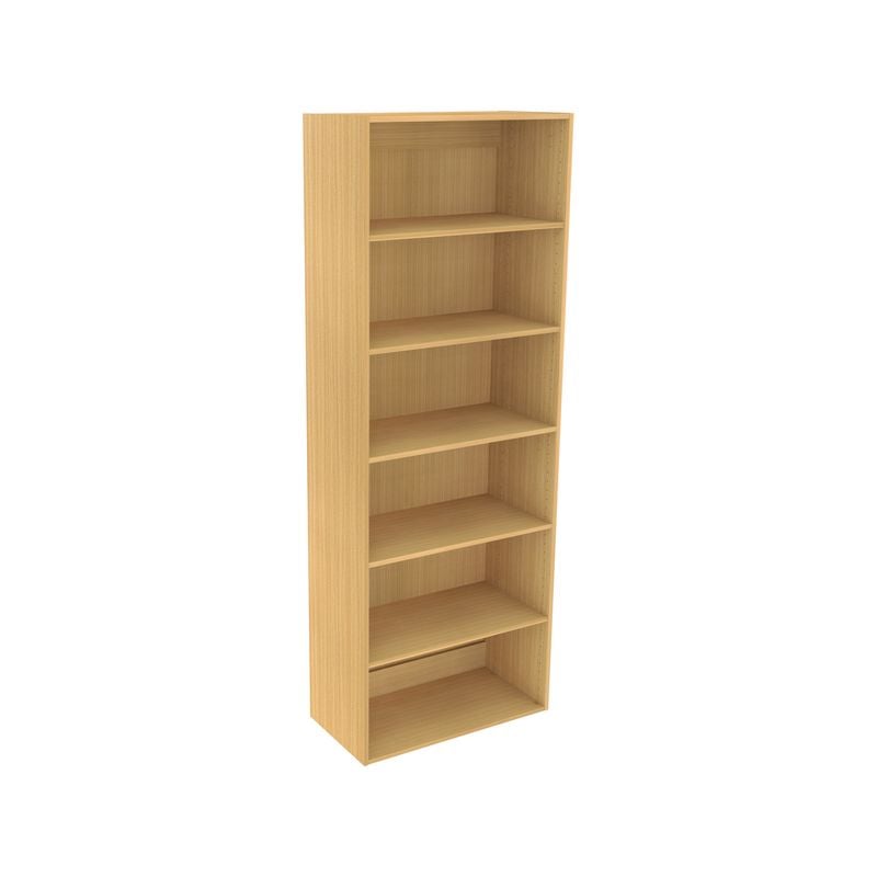 Lugna 2048 x 750 x 380mm Sand 5 Shelf Shelving Unit