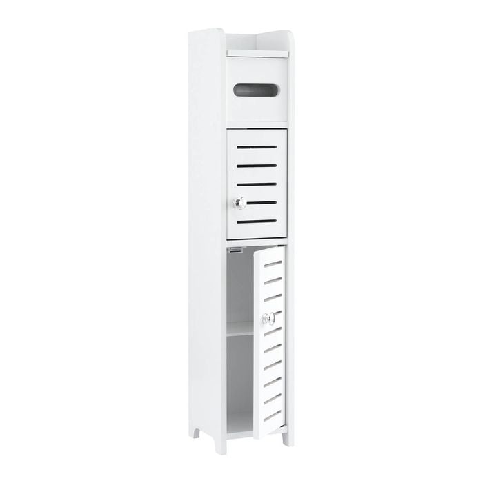 Artiss Bathroom Storage Cabinet 3-tier White