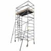 Instant Access 1.3 x 2.5 x 4.5m 225kg Aluminium Double Width Mobile Scaffold Tower
