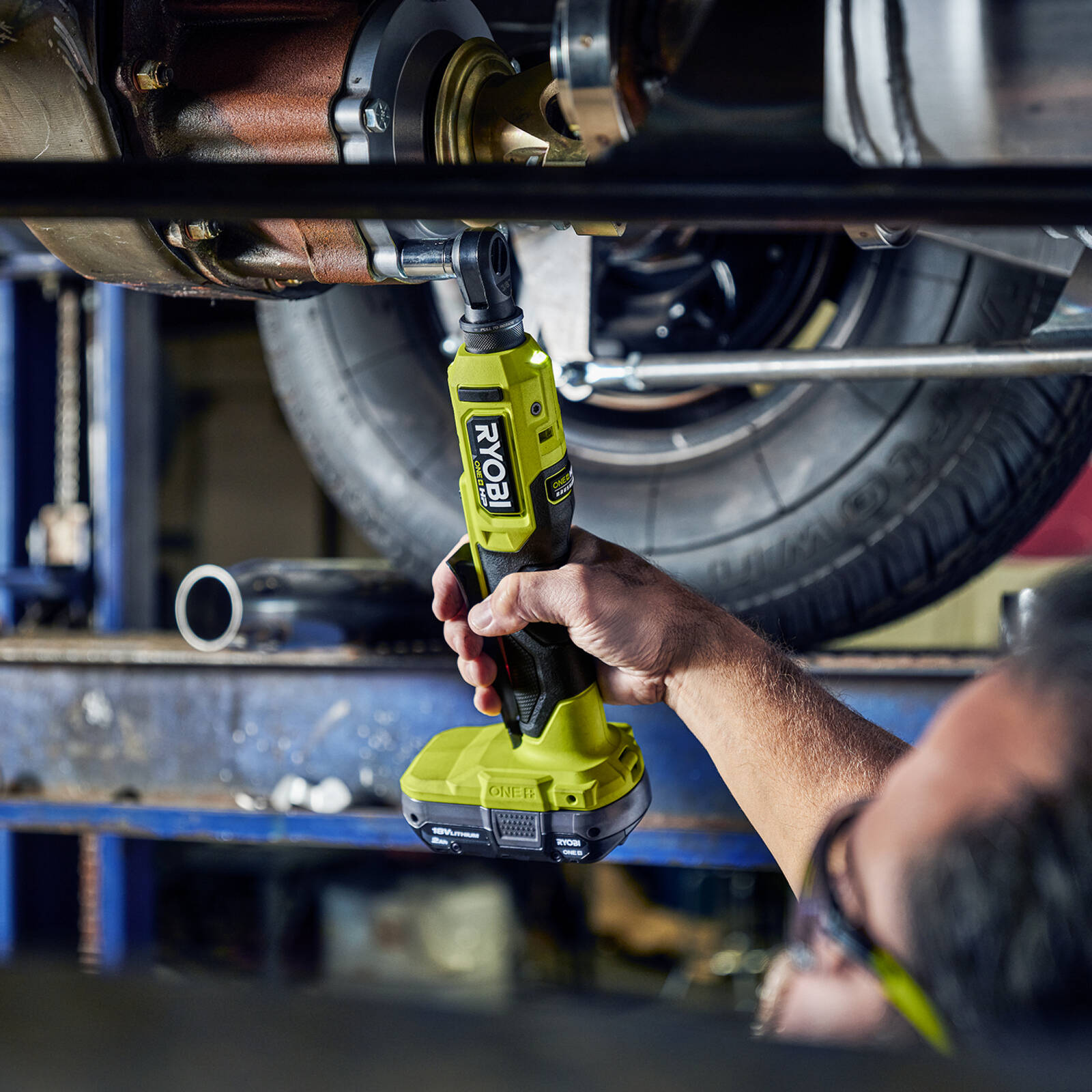 Ratchet Kit Ryobi 18 Volt Ratchet Ryobi 18V ONE+ HP Brushless 3/8