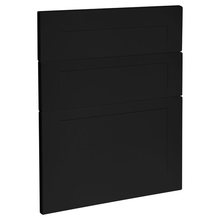 Kaboodle 600mm Black Olive Alpine 3 Drawer Panels