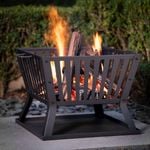 Jumbuck 46cm Steel Square Fire Pit