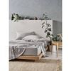 Linen House King Sheet Tencel Bed Sheet w/ Pillowcase Set - Silver