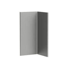 Kaboodle Oyster Modern Corner Base Cabinet Doors - 2 Pack