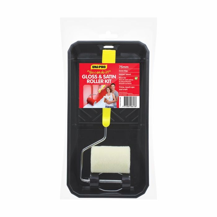UNi-PRO 75mm 5mm Nap You Can Do It Mohair Baby Roller Kit